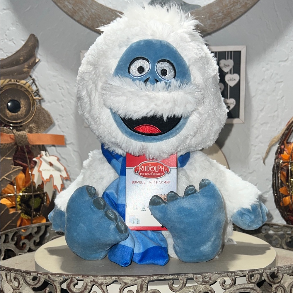❄️☃️Limited Warmies Rudolph Bumble Plush☃️❄️